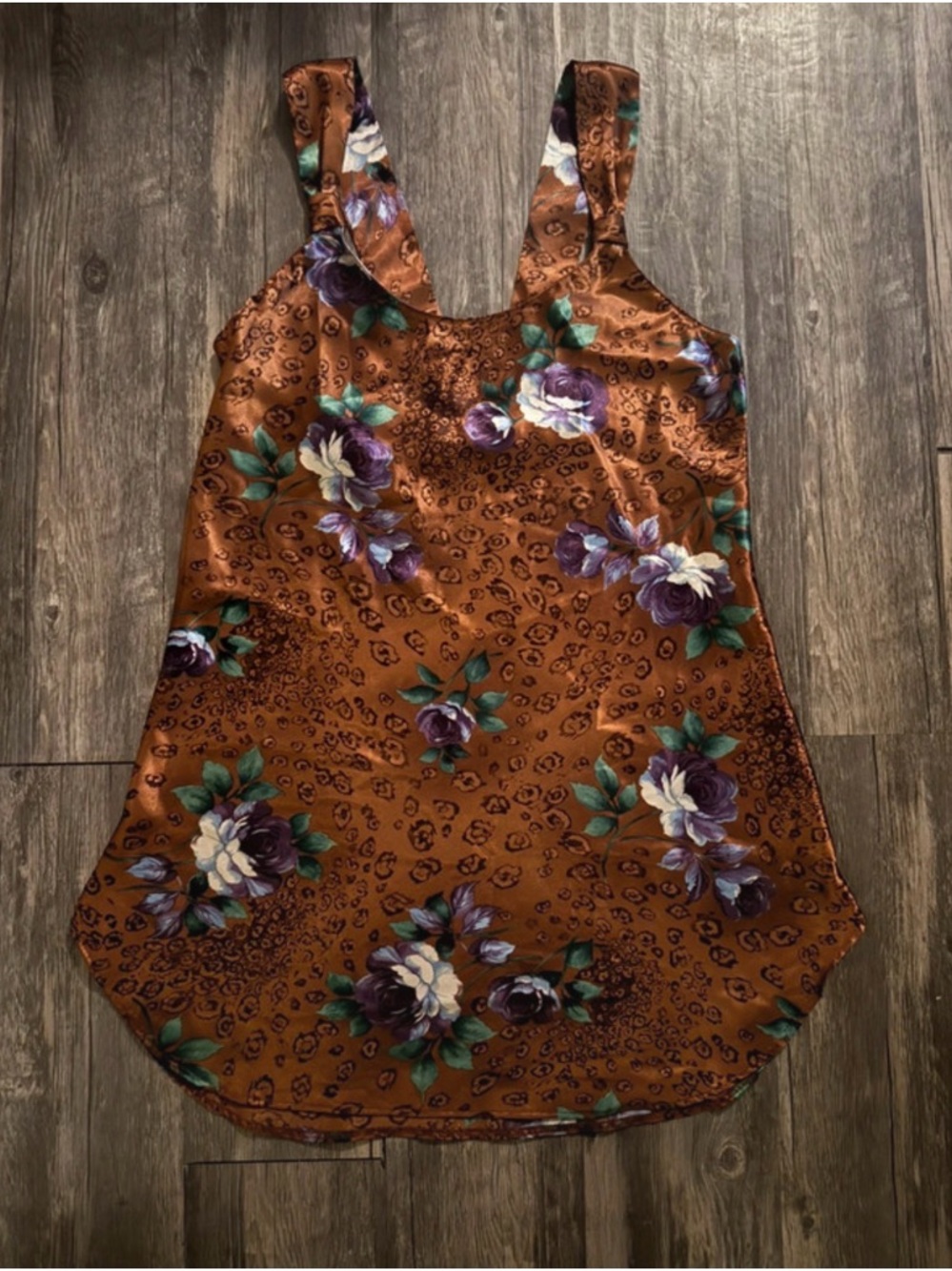 Vintage Cinema Etoile Satin Slip Dress